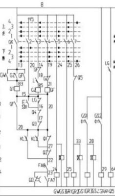 徐工5011塔吊电路图（徐工5513塔吊说明书）-图2