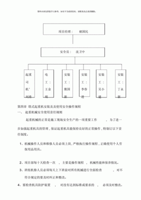 塔吊安拆人员出勤管理制度（塔吊安拆人员出勤管理制度内容）-图1