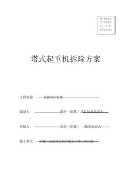 塔吊要编织安拆方案吗（塔吊要编织安拆方案吗为什么）-图3